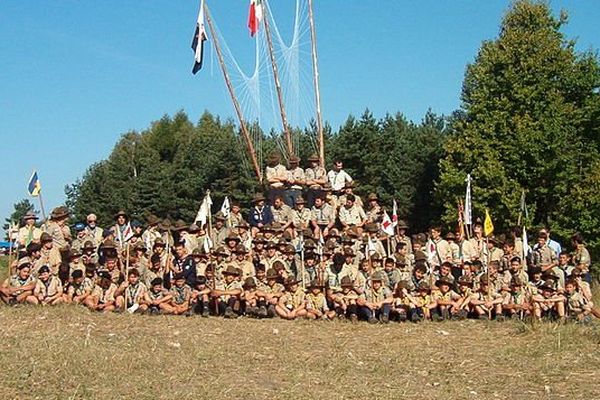 Illustration : un groupe de scouts d'Europe lors d'un rassemblement en Italie (archives)