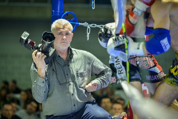 Christian Lantenois, photojournaliste à "l'Union", a été agressé en février à Reims dans le quartier Croix Rouge. 