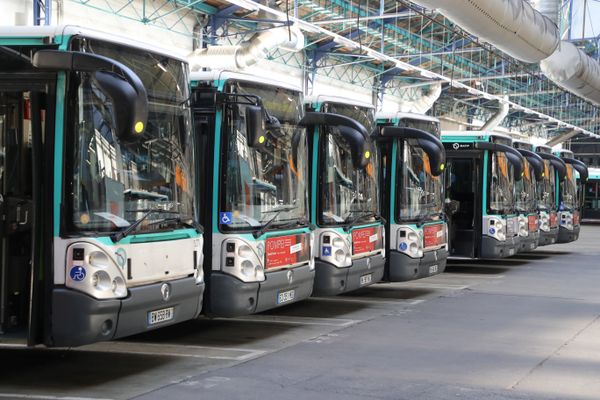 Des bus de la RATP 