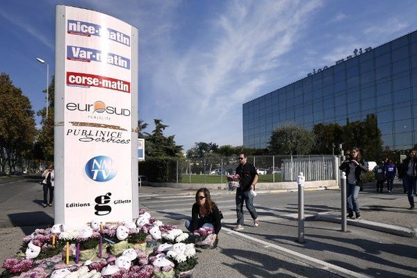 Manifestation des salariés le 1er novembre dernier à l'occasion d'une fête de la Toussaint symbolique.