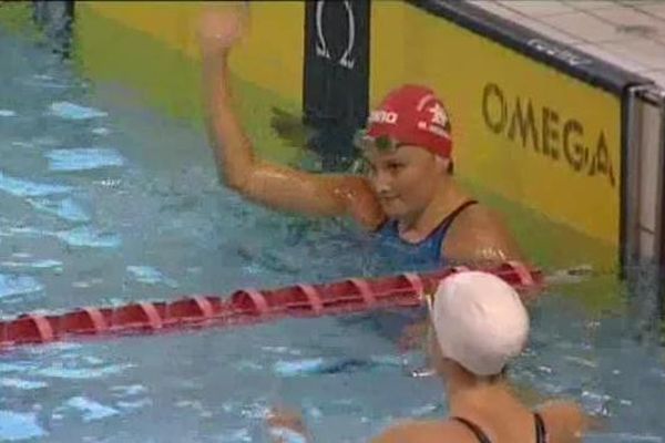 Tout comme Jérémy Stravius, l'amiénoise Mélanie Henique a remporté la Golden Lanes après son succès dans le bassin du Coliseum.