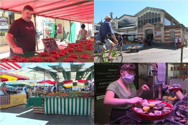 Dans les allées du marché de La Rochelle