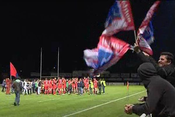 Après sa victoire contre Perpignan, le Stade Aurillacois Cantal Auvergne en route vers les phases finales.