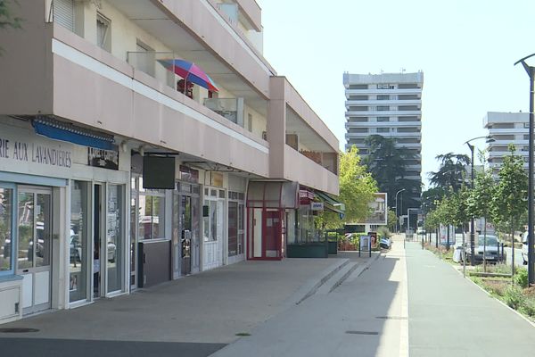 Le quartier de la Plaine d'Ozon à Châtellerault.