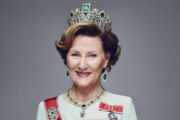 La reine Sonja Haralsen de Norvège