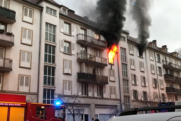 L'incendie s'est propagé à plusieurs appartements