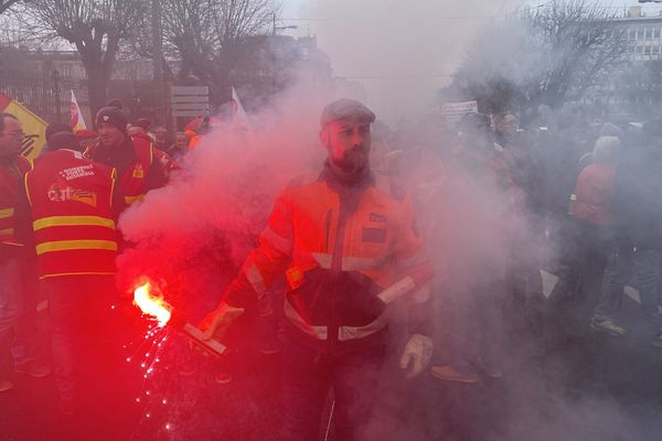 Deuxième journée de manifestation contre la réforme des retraites très suivie à Limoges.