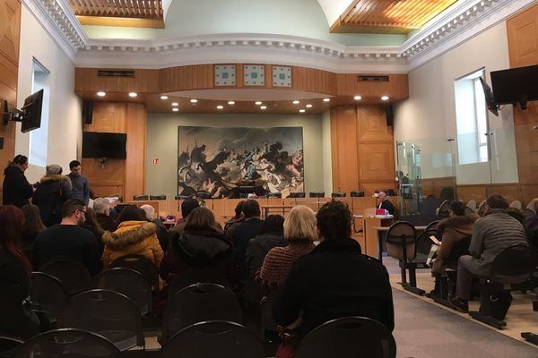 La salle d'audience de la cour d'assises de la Charente