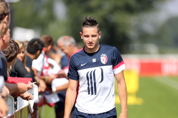 Florian Thauvin, le 23 août à l'entraînement, à Luchin