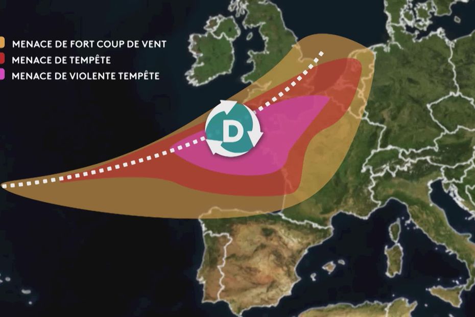 Storm Ciaran Threatens Brittany with 150km/h Winds and 9-Meter Swell: New Aquitaine at Risk of Submersion