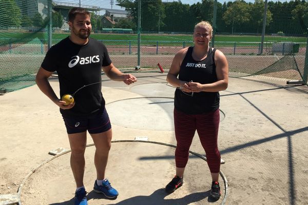 Quentin Bigot et Alexandra Tavernier, répètent leurs gammes avant les championnats d'Europe organisés à Berlin.