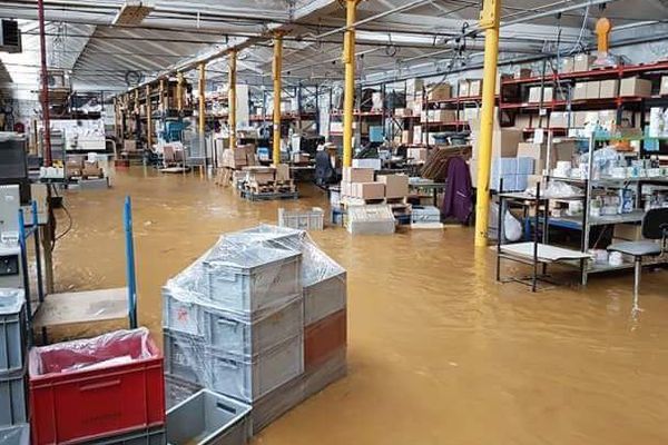 L'usine Vynex de Thelonne près de Sedan, le 12 juin 2018