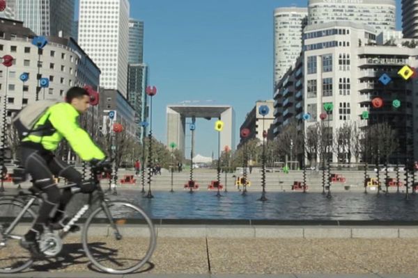 David a parcouru une vingtaine de villes depuis son départ de Lyon, le 15 avril.