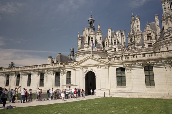 Week-end de tous les records pour le monument historique, le château de Chambord a accueilli 11000 visiteurs jeudi 9 mai 2024.