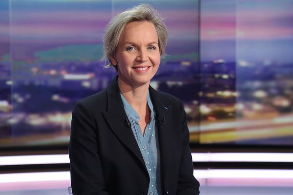 Virginie Calmels sur le plateau de TF1 lundi 18 juin après son limogeage du poste de n°2 des Républicains. 
