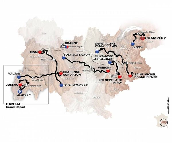 Criterium Du Dauphine 19 Suivez Les 8 Etapes En Direct Video Et En Replay Des Le Dimanche 9 Juin