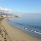 Plage de l'Arinella à Bastia (Haute-Corse). 