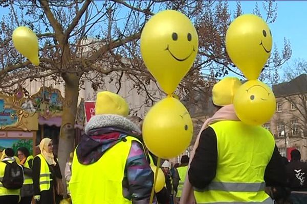 Les "amajaunes" réunies à Nancy.