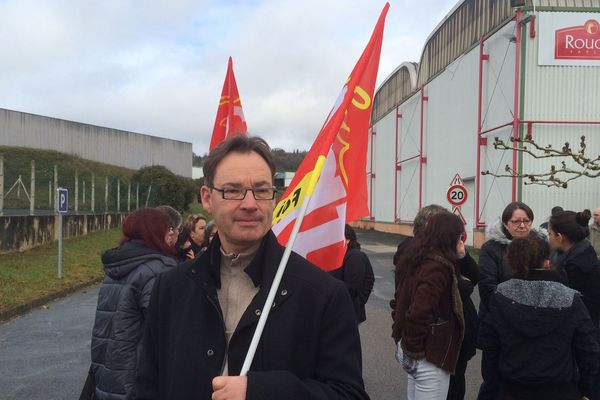 Le 10 janvier dernier les salariés du site Euralis de Sarlat manifestaient devant leur usine