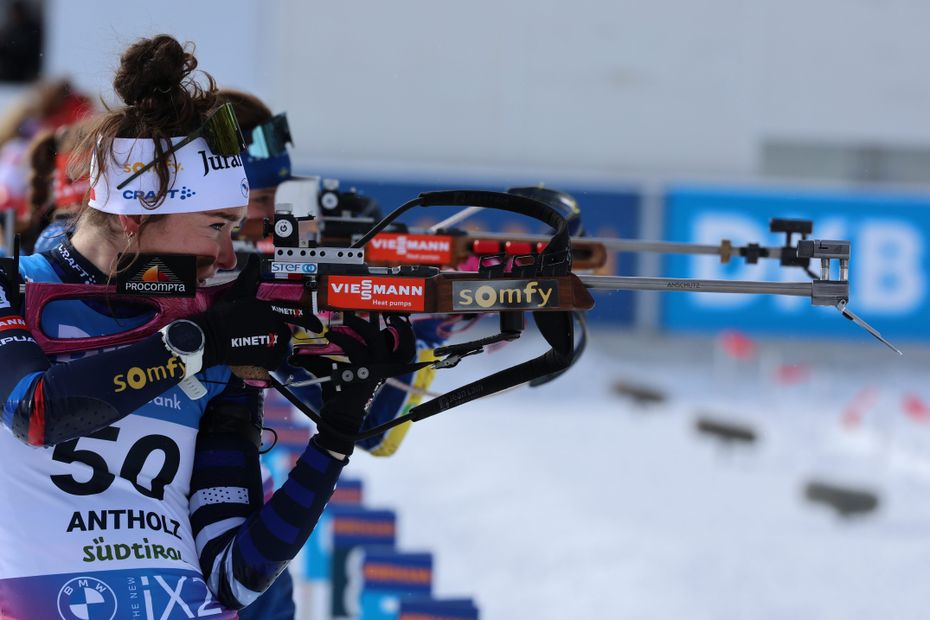 Biathlon.  Delusione per la Francia nella staffetta mista dei Mondiali di Anterselva-Anterselva