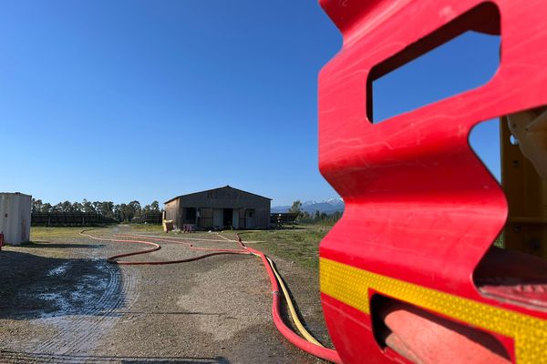 Un incendie s'est déclaré dans une centrale photovoltaïque sur la commune d’Aghione.