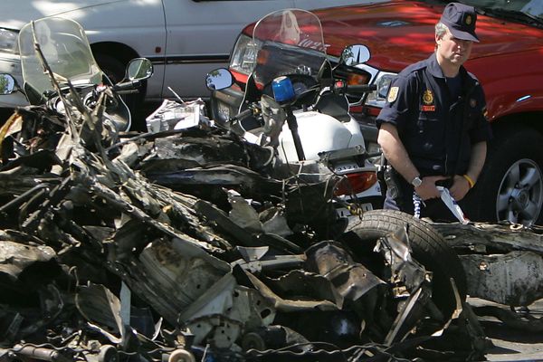 Le 25 mai 2005, une voiture piégée explosait à Madrid, faisant 45 blessés. 