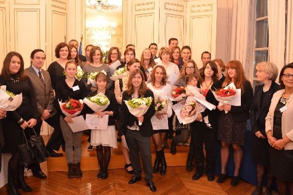 Les 25 lauréates du prix régional de la vocation scientifique