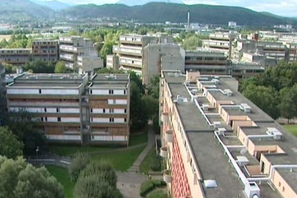 Quartier de La Villeneuve à Grenoble