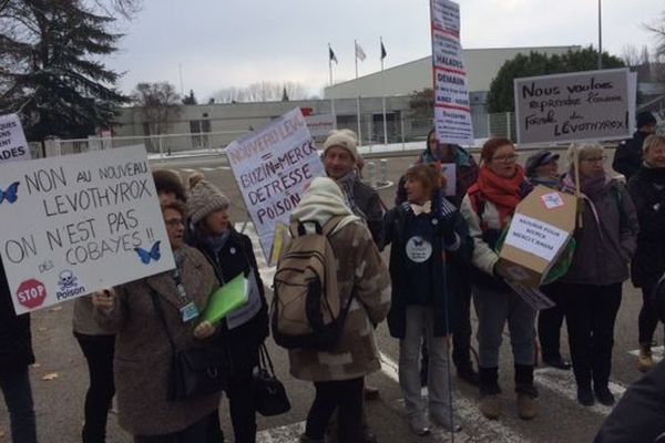 Le collectif de malades a manifesté à plusieurs reprise à Lyon.