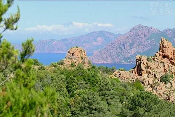 Les Calanques de Piana, un panorama à couper le souffle 