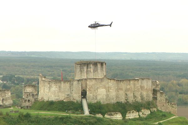 On ne passe pas par dix chemins au Château-Gaillard quand il s'agit des travaux.