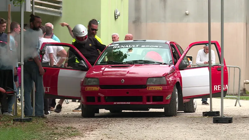 Un rallye organisé au profit des enfants orphelins des sapeurs-pompiers à Douhet, en Charente-Maritime (17).