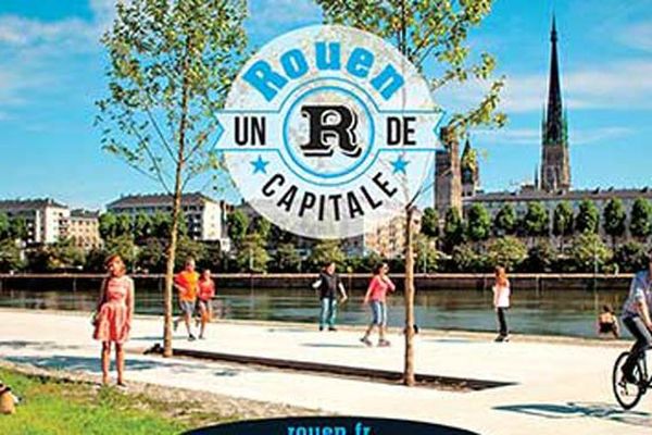 Pour ses voeux 2015, la municipalité de Rouen vante une ville qui a un "R de capitale"