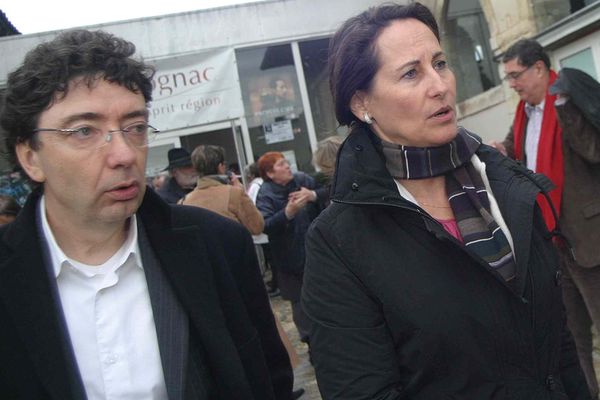 Tension entre Michel Gourinchas (à g) et Ségolène Royal qui veut dissoudre le Comité Régional du Tourisme de Poitou-Charentes