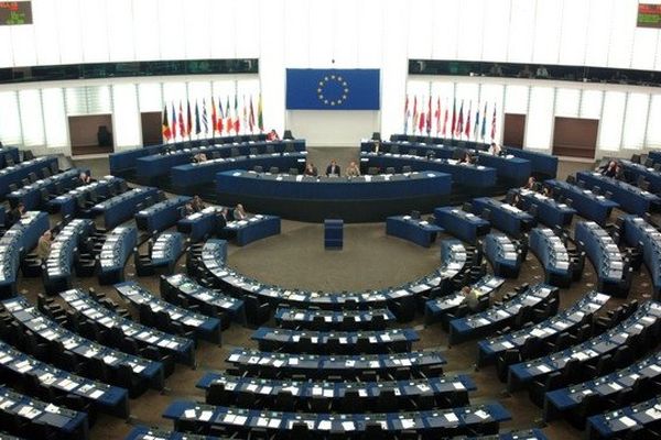 Le parlement européen de Strasbourg