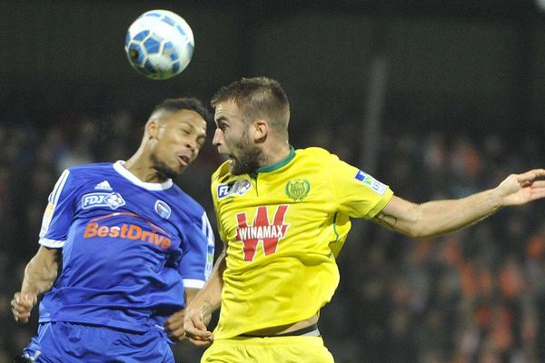 16ème de finale de la Coupe de la Ligue, Bourg-en-Bresse bat le FC Nantes 3-1