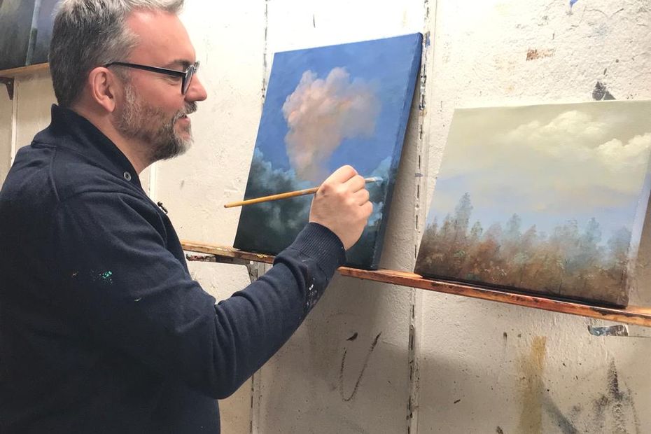 Patrick Bastardoz reveals his artistic process: “I never work on just one painting” – Interview