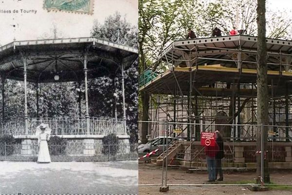 Avant la fête de la musique, Périgueux va retrouver son kiosque à musique de 1900 reconstitué à l'identique, 35 ans après avoir été démonté