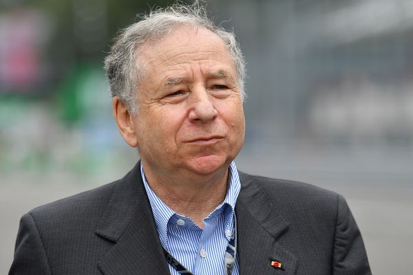 Jean Todt, ici à un Grand Prix de Formule 1 en Italie, est venu à Aurillac dans le Cantal le vendredi 5 avril pour les 10 ans de la marque Cantal Auvergne. 
