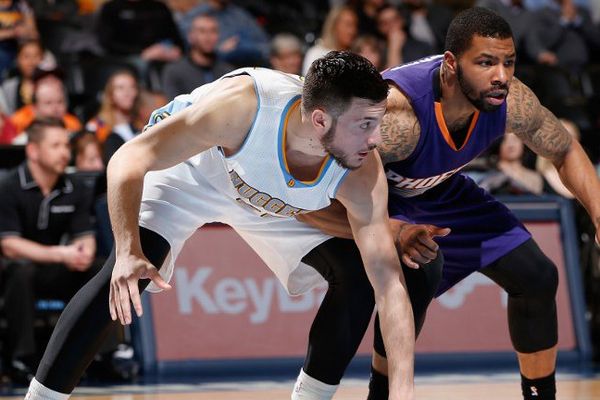 Le basketteur auvergnat Joffrey Lauvergne, champion d'Europe avec l'équipe de France en 2013, a découvert en 2015 la NBA avec les Denver Nuggets.