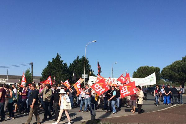 Manifestation à Bayonne jeudi 19 avril 