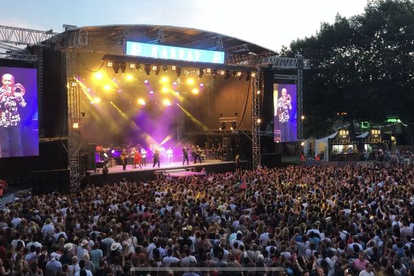 La scène du Brive Festival lors de sa dernière édition en 2019.