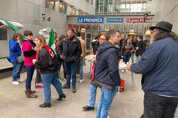 "C'est historique, c'est révélateur d'un réel ras-le-bol", a estimé auprès de l'AFP la déléguée syndicale SNJ - syndicat majoritaire -, Sandrine Rancy.