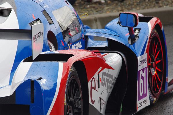 La Ligier JSP3 du Graff Racing sur le bitume du Mans 2016.