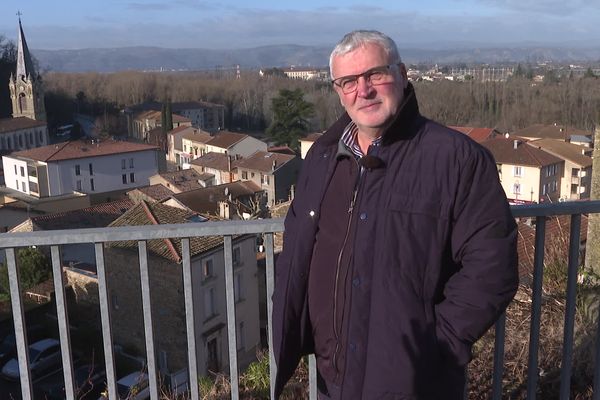 Frédéric Vassy, maire de Châteauneuf-sur-Isère - Janvier 2024