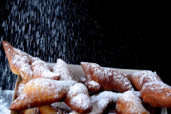 Les ganses sont les beignets traditionnels du carnaval