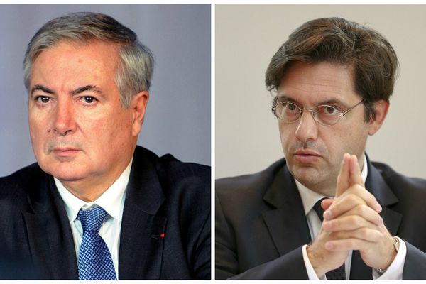 Pierre Lambert (à gauche) remplace Georges-François Leclerc (à droite) à la préfecture de Haute-Savoie. 