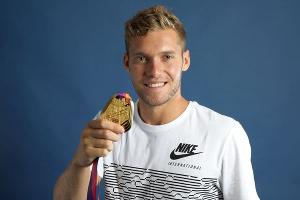 Kevin Mayer - champion du monde de décathlon - août 2017.