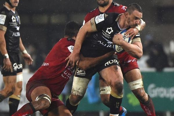 Le joueur Louis Picamoles selectionné pour participer au tounoi des six nations avec le XV de France - janvier 2018