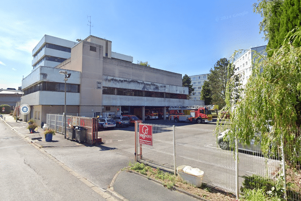 La caserne des sapeurs-pompiers de Jeumont.